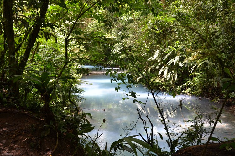 Tenorio Nationaal Park, Rio Celeste, Costa Rica